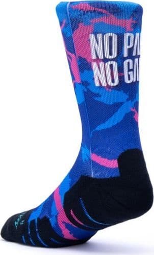 Calzini unisex Scrimmage Fitness No pain no gain Blau in Calze 3A Moda Mare Sport - Bellaria Igea Marina, commercioVirtuoso.it