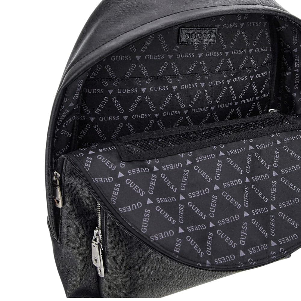 Guess zaino nero saffiano da uomo MILANO HMECSAP3406BLA in Zaini Casual Prodotti di Classe - Nocera Superiore, commercioVirtuoso.it
