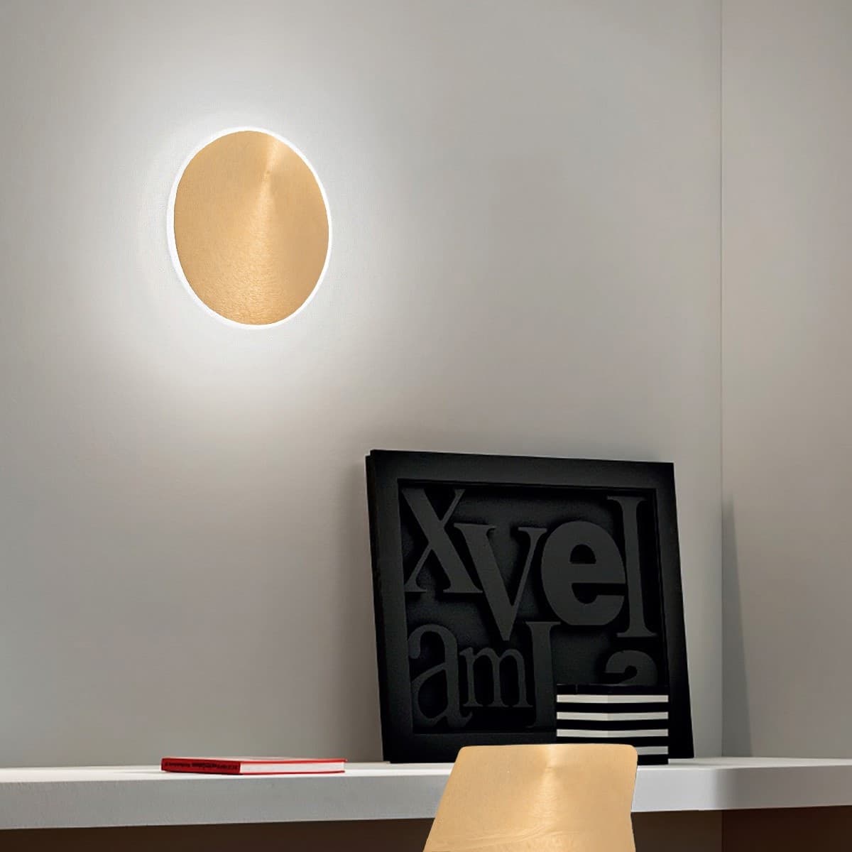 Applique classico Gea Luce FORTUNA AP ORO 1550Lm lampada parete in Applique Lampadari Bartalini - Colle di Val d’Elsa, commercioVirtuoso.it