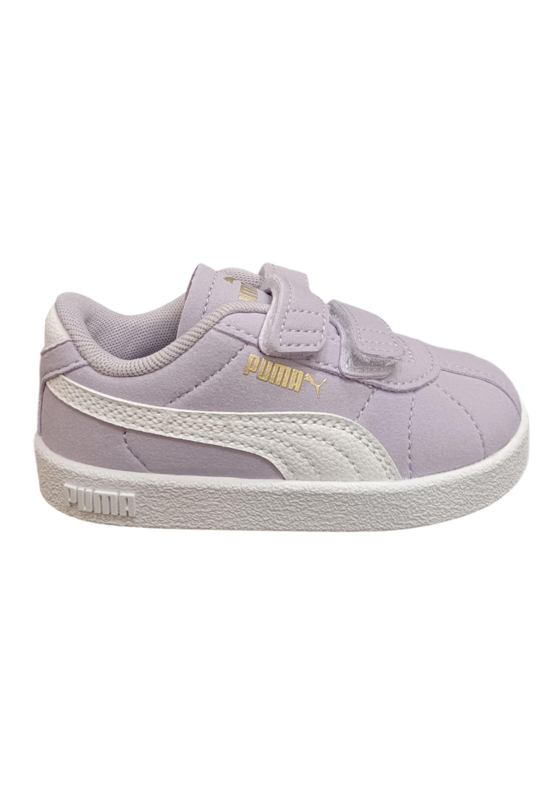 Scarpe sneakers Bambini e ragazzi PUMA CLUB  rosa-bianco velcro - 11
