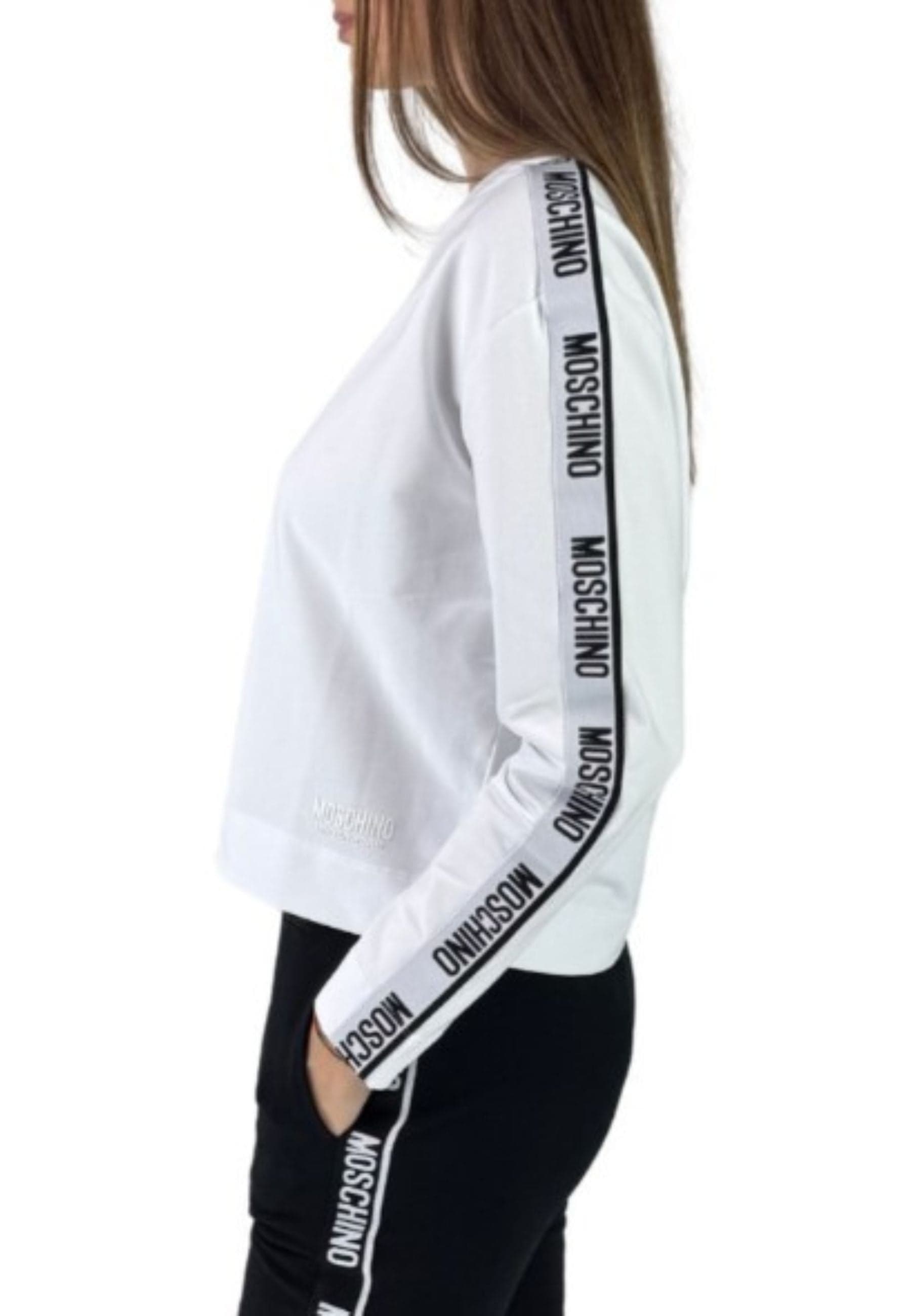 moschino FELPA MOSCHINO UNDERWEAR da donna in Felpe senza cappuccio Drestige - Casamassima, commercioVirtuoso.it