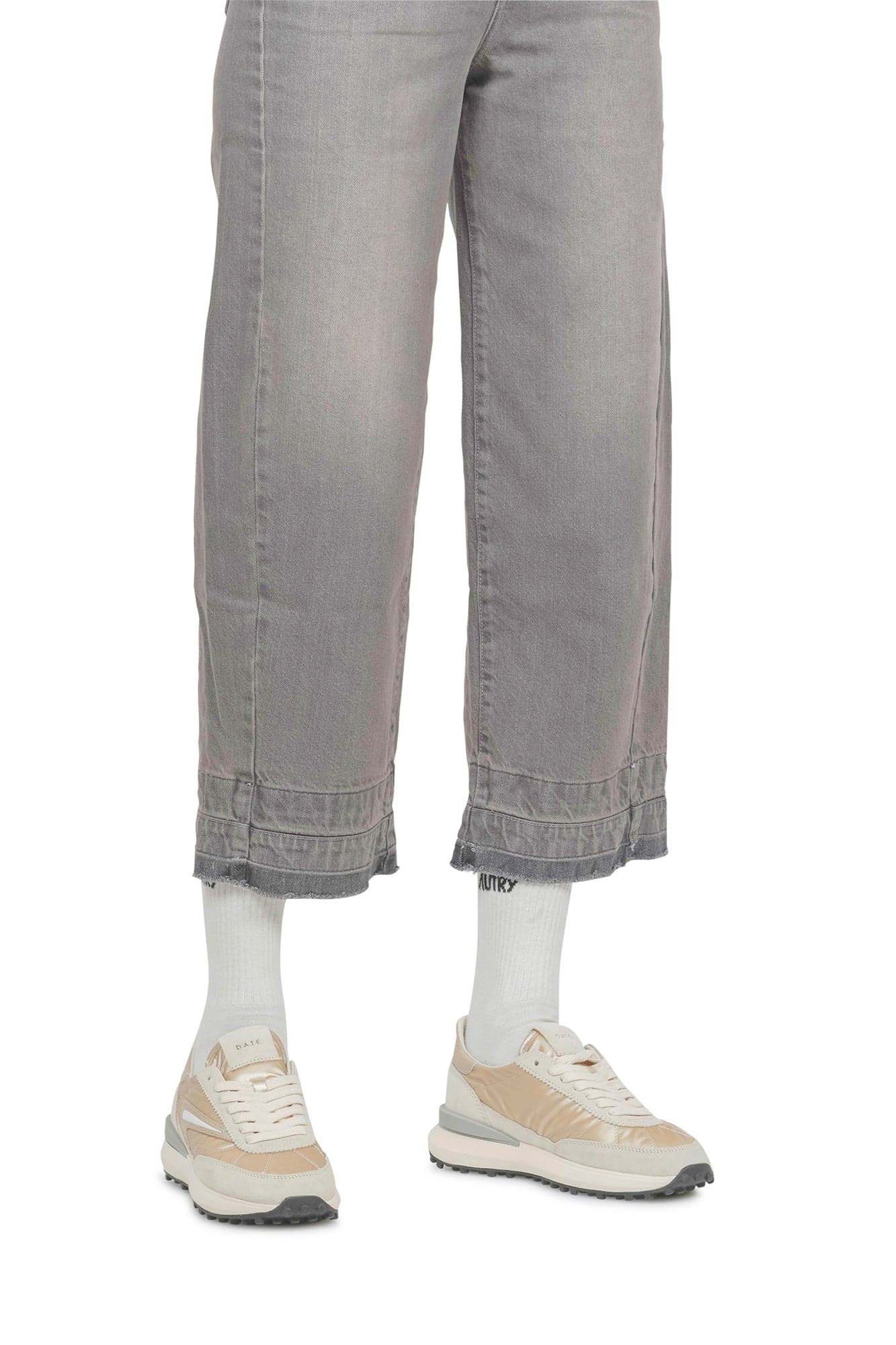 D.A.T.E. DATE - Sneakers - 460519 - Beige/Oro da donna in Sneaker casual Drestige - Casamassima, commercioVirtuoso.it