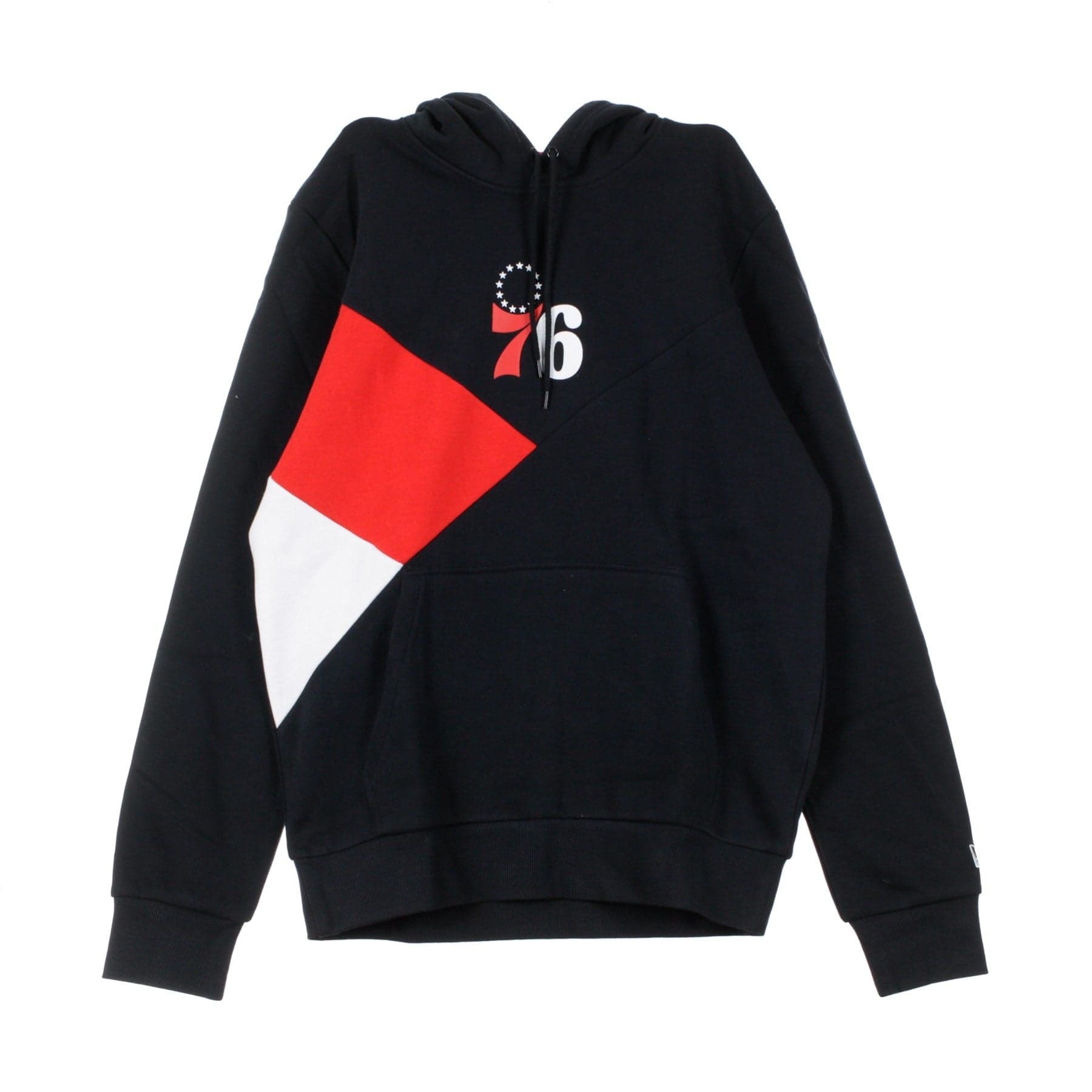 NEW ERA Felpa Cappuccio Uomo Nba Colour Block Po Hoody Phi76e Navy/original Team Colors