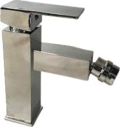 Rubinetto miscelatore quadrato per bidet design moderno squadrato