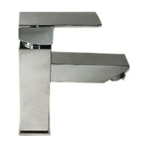 Rubinetto miscelatore quadrato per lavabo design moderno squadrato