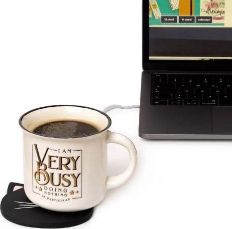 Legami, Scalda Tazza Usb, Warm it up, Tema Cat in Tazze e tazzine da caffè Cartospedia - Napoli, commercioVirtuoso.it