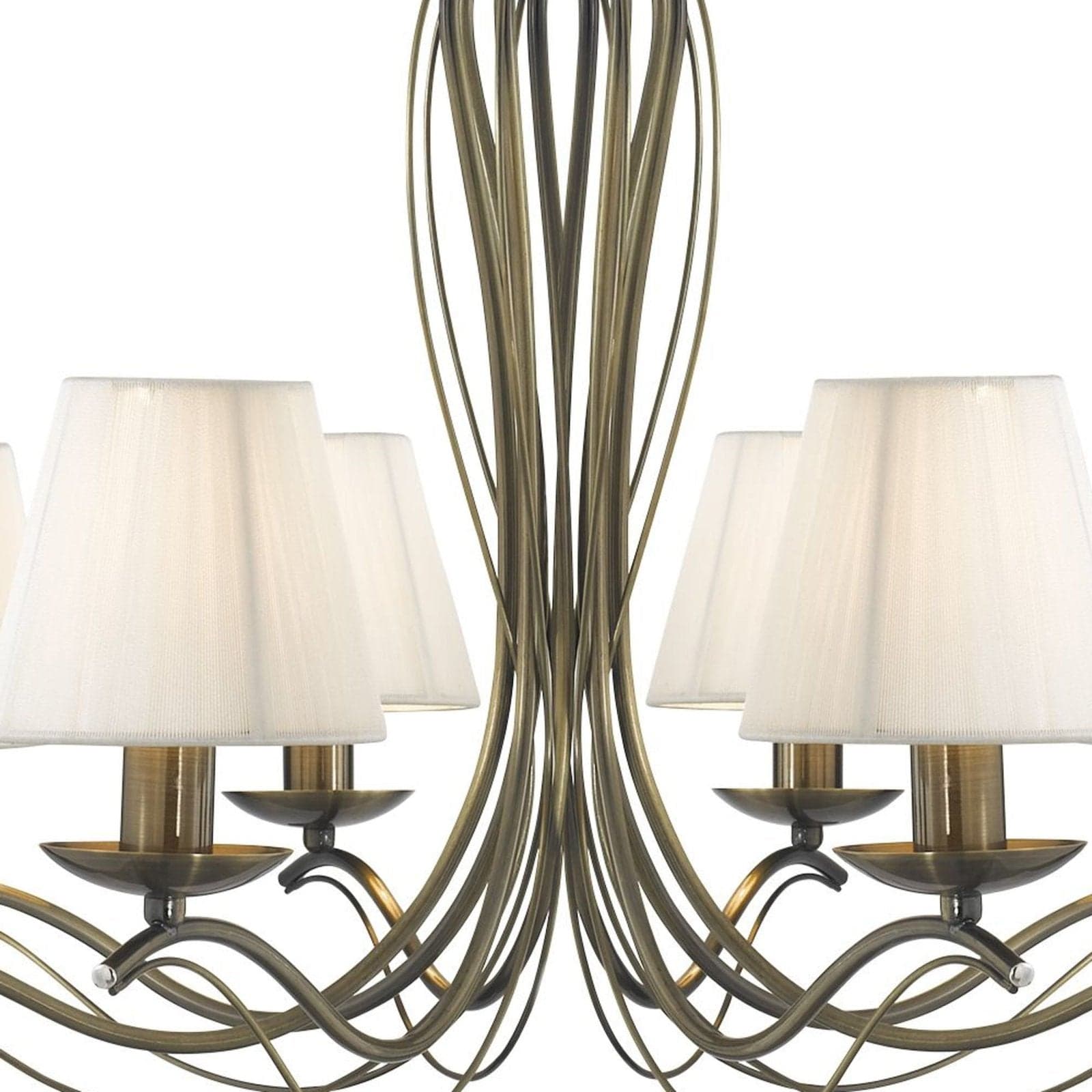 Lampadario Industrial-Nordico Andretti Acciaio Ottone 8 Luci E14 in Lampade a sospensione LuceArt - Montecorvino Pugliano, commercioVirtuoso.it