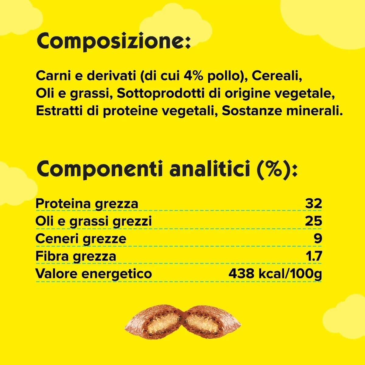 Catisfactions Snack per Gatti gusto Pollo Maxi Tub 350gr in Golosità croccanti 101 Market - Poggibonsi, commercioVirtuoso.it