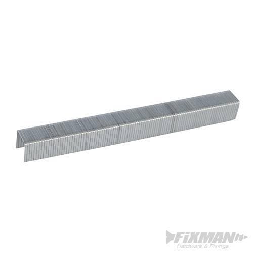 Punte metalliche 10J per graffatrici manuali pneumatiche ed elettriche Fixman 5000pezzi - 7