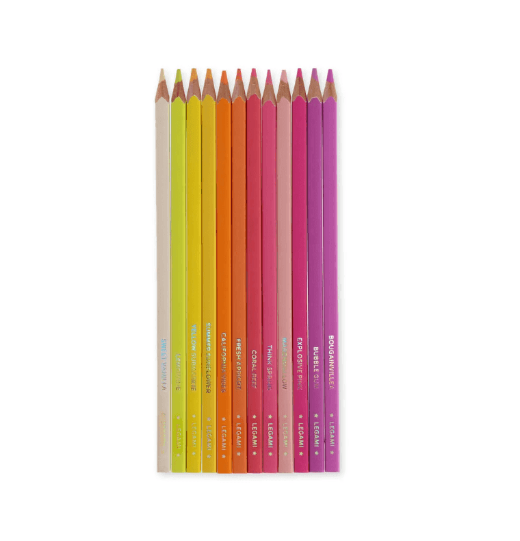 Legami - Set di 12 Matite Colorate Sunset Palette (EV0001)