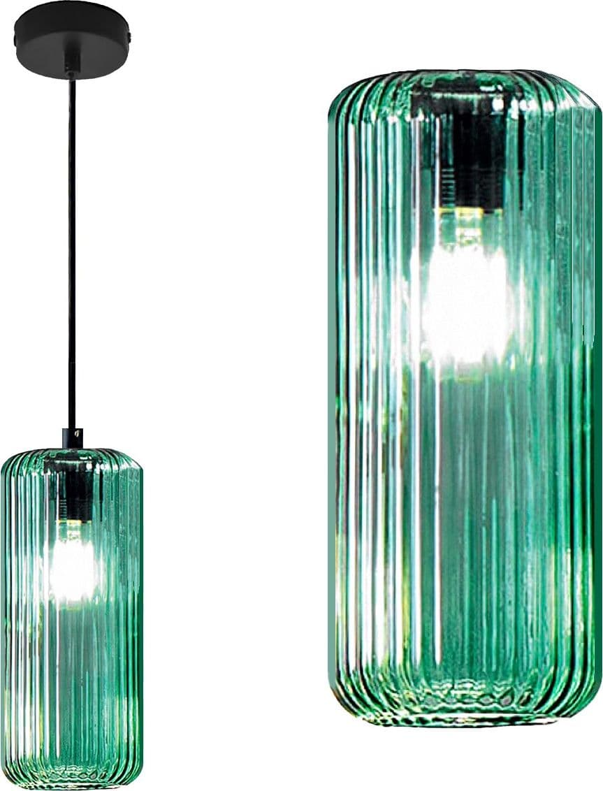 Sospensione vetro colorato Gea Luce RAIKA VP B1 E27 LED lampada soffitto moderna in Lampade a sospensione Lampadari Bartalini - Colle di Val d’Elsa, commercioVirtuoso.it