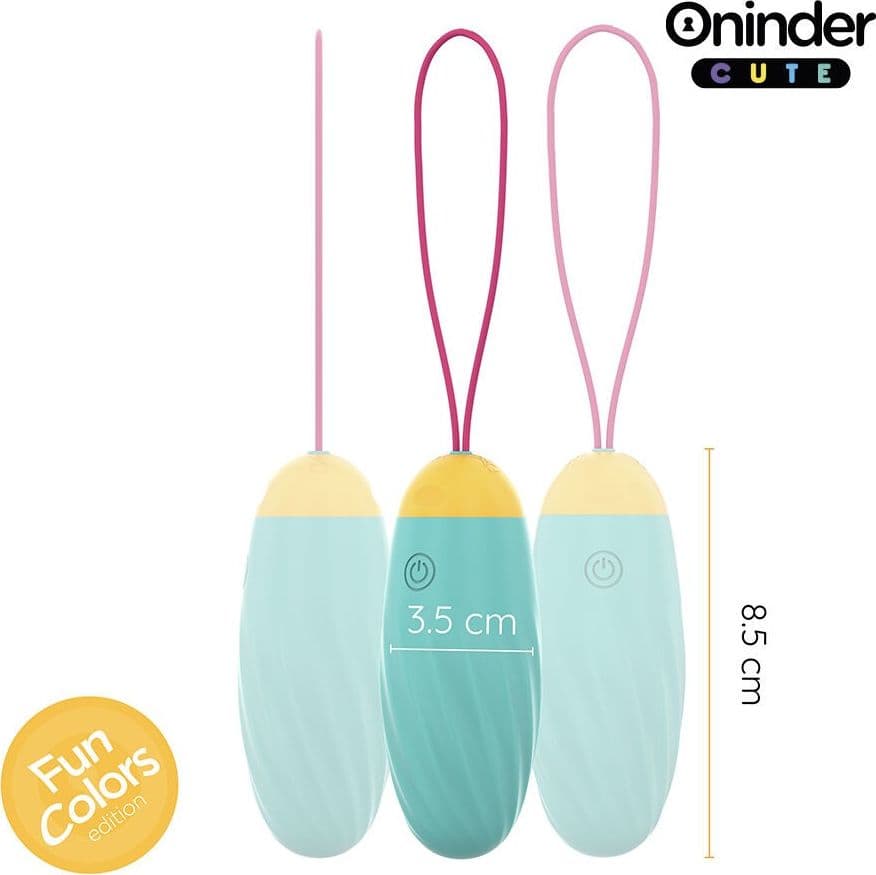 ONINDER CUTE - UOVO VIBRO-ROTANTE IN SILICONE CON GEMMA PER AMORE E PIACERE - APP GRATUITA IN TUTTO IL MONDO in Vibratori proiettile e ovuli vibranti Desideria Shop - Latina, commercioVirtuoso.it