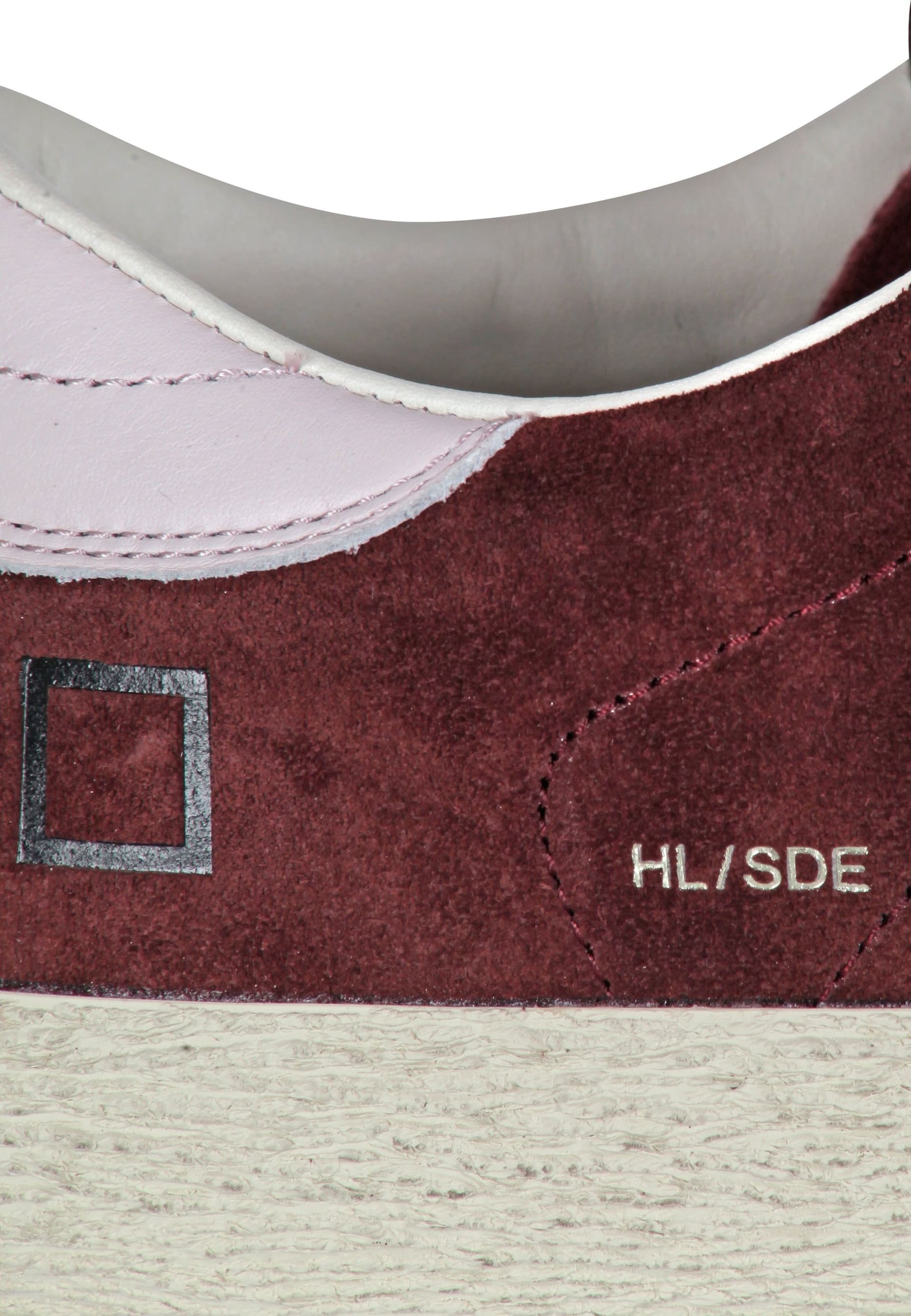 D.A.T.E. DATE - Sneakers - 460522 - Bordeaux da donna in Sneaker casual Drestige - Casamassima, commercioVirtuoso.it