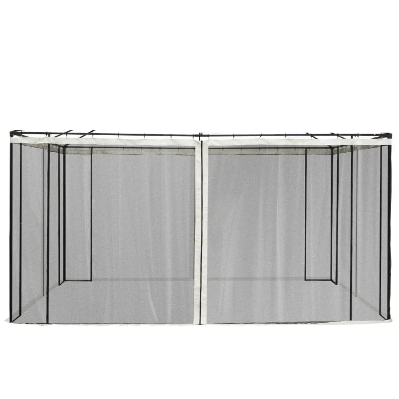 Zanzariera Gazebo Tende di Ricambio Universale con Cerniere 352x207cm in Tende per eventi e tendoni Danyx - Casoria, commercioVirtuoso.it