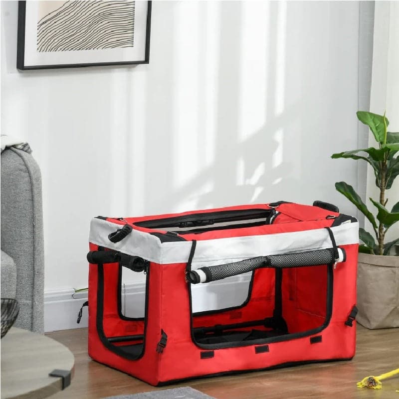 Passeggino per Cani Piccoli con 2 Guinzagli e Custodia Portaoggetti 81x58x97.5cm in Passeggini Danyx - Casoria, commercioVirtuoso.it