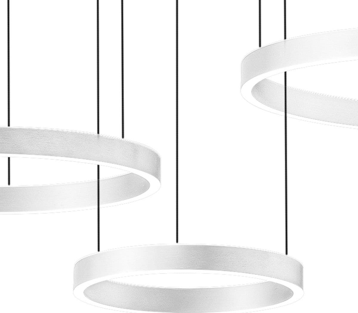 Lampadario led Gea Luce CRISEIDE S3D B 9300Lm alluminio sospensione moderna in Lampade a sospensione Lampadari Bartalini - Colle di Val d’Elsa, commercioVirtuoso.it