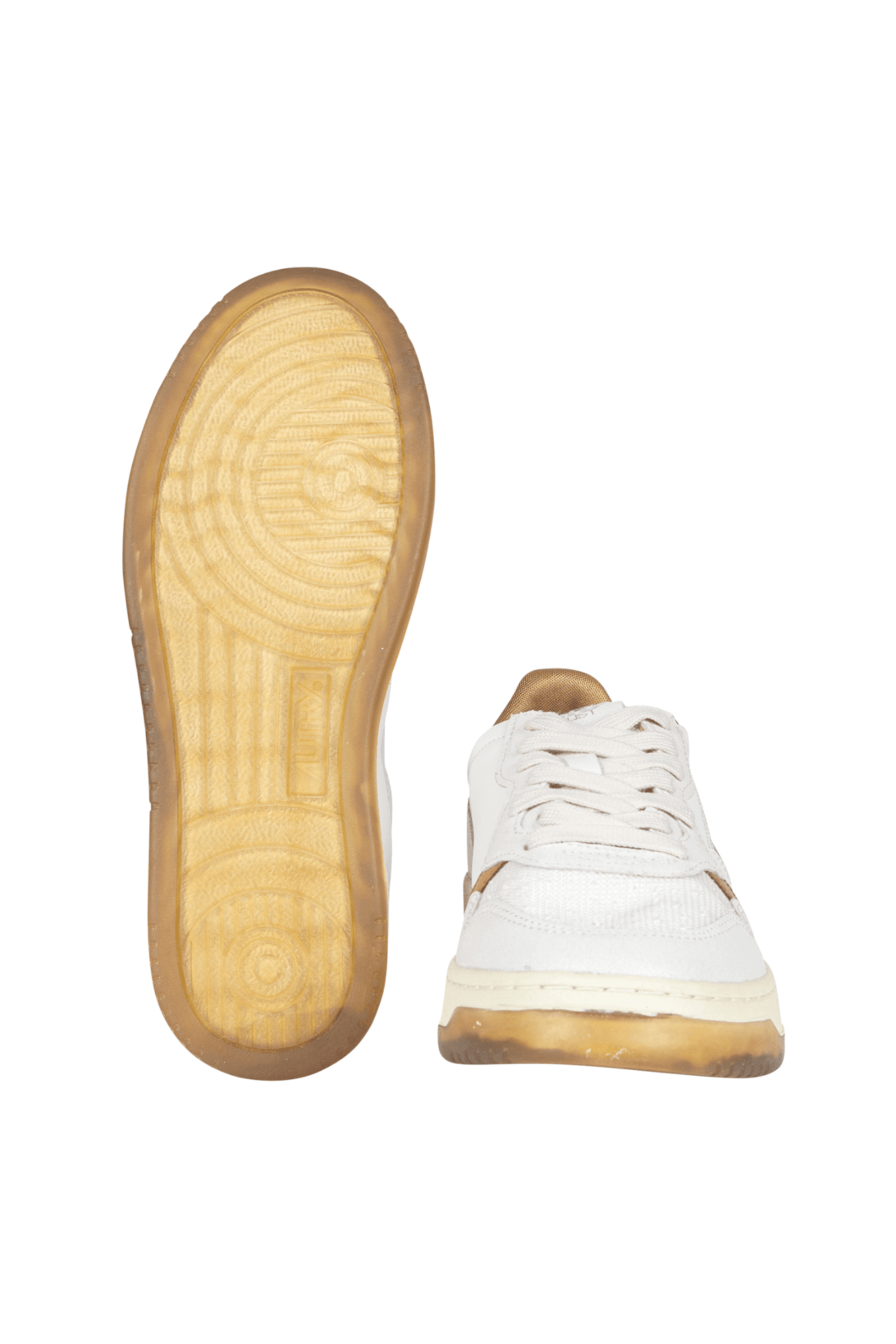 AUTRY Autry - Sneakers - 450290 - Bianco/Nocciola da donna in Sneaker casual Drestige - Casamassima, commercioVirtuoso.it