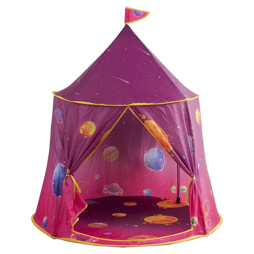 Tenda Gioco Bambini Casetta Rosa Castello in Tessuto 120x116 cm Interno ed Esterno in Tende giocattolo Danyx - Casoria, commercioVirtuoso.it