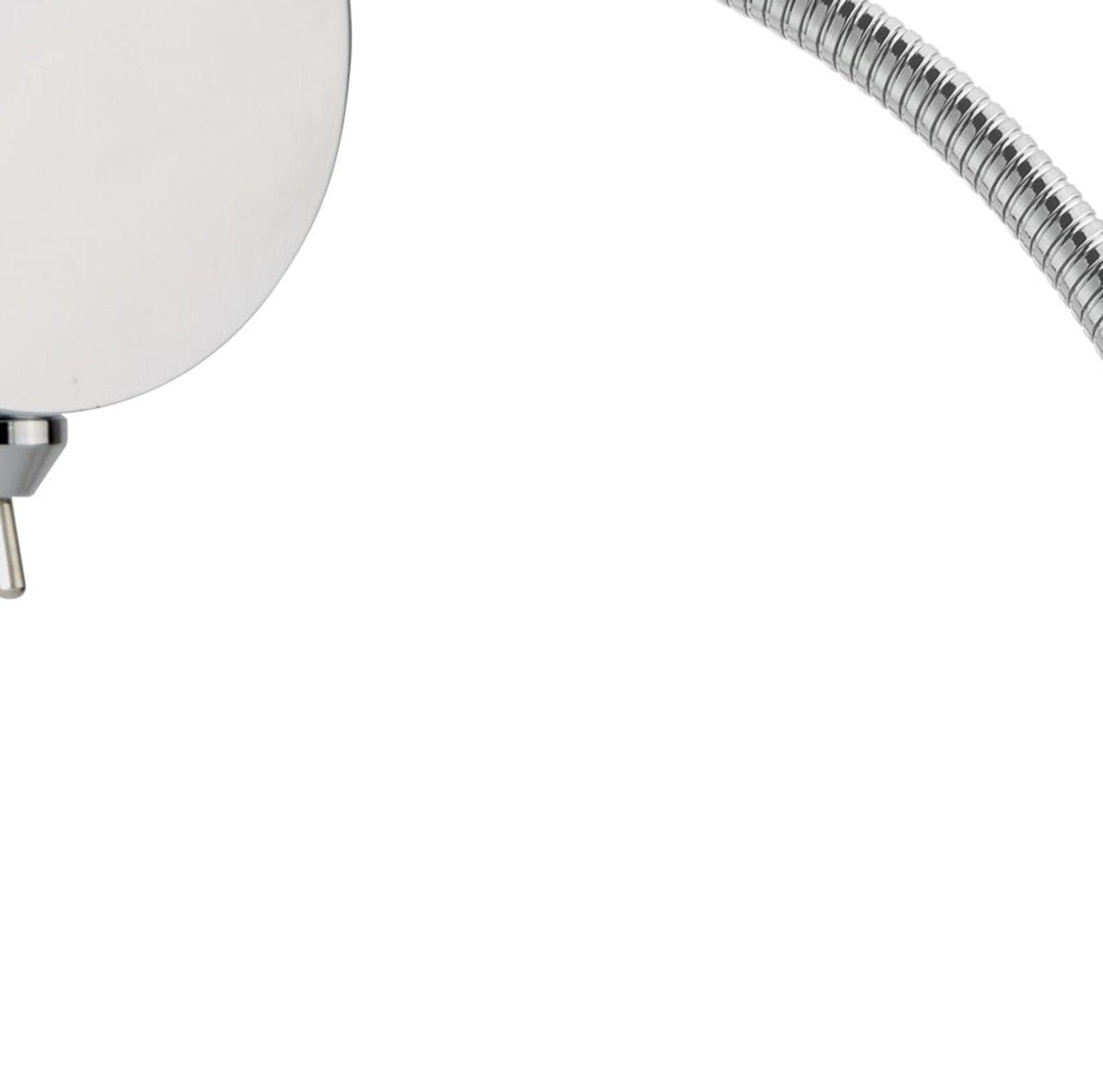 Applique Contemporanea Flexy Acciaio Cromo Vetro Led 0,8W 6500K in Applique LuceArt - Montecorvino Pugliano, commercioVirtuoso.it
