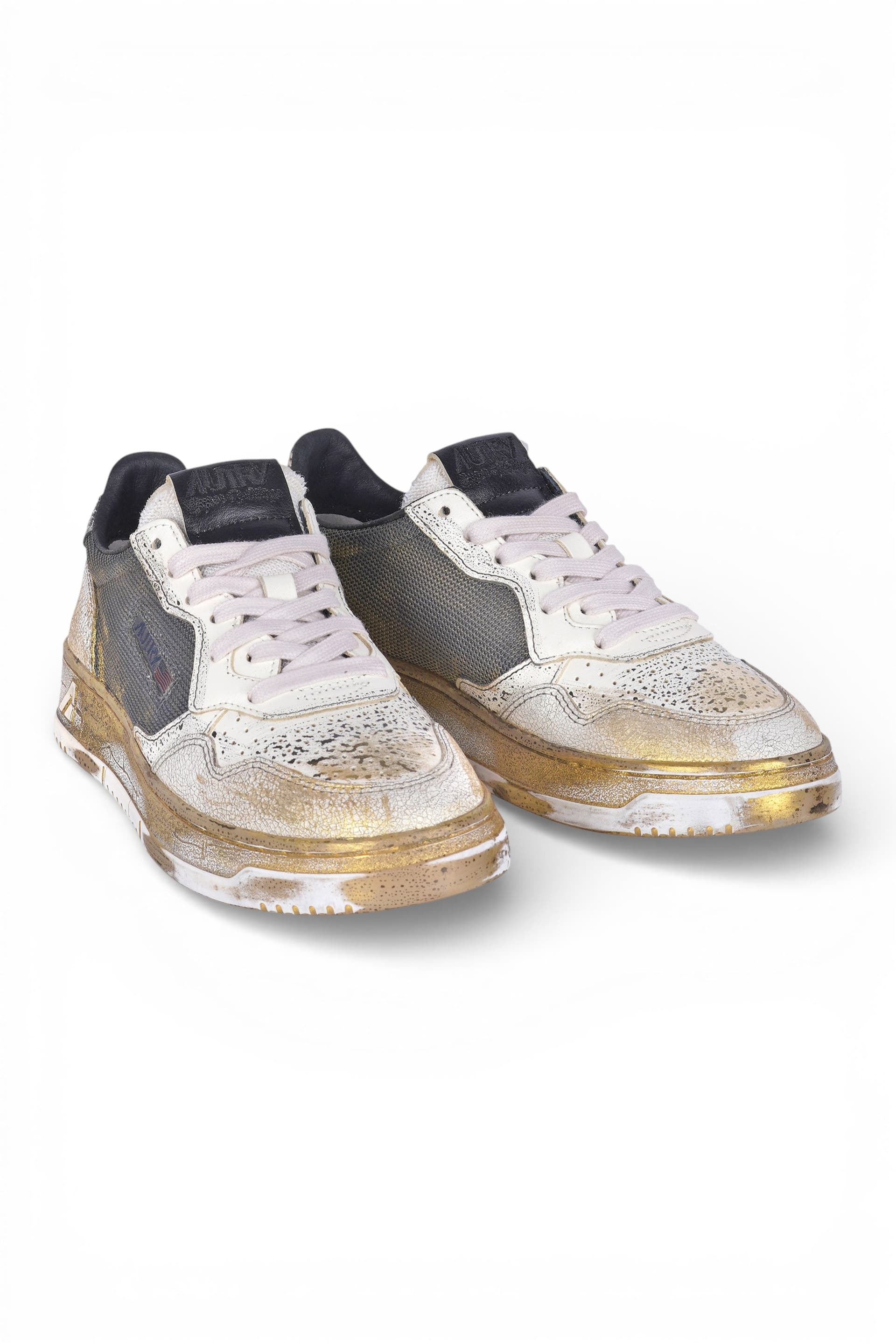 AUTRY Autry - Sneakers - 470539 - Oro/Avorio da donna in Sneaker casual Drestige - Casamassima, commercioVirtuoso.it