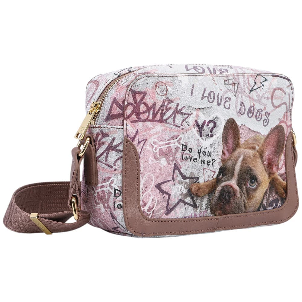 YNot borsa a tracolla camera bag stampa Cane linea Metro Chic MTC076S5 Borse YNot