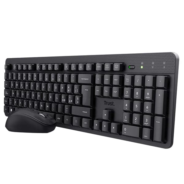 Set Tastiera +Mouse Wireless Ultrasilenzioso Tkm-360-Trust in Tastiere da gioco Il Centro - Jesi, commercioVirtuoso.it