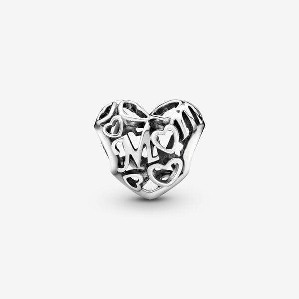 Pandora Charm openwork a cuore Mamma in Bead Charm Alba Gioielli - Casoria, commercioVirtuoso.it
