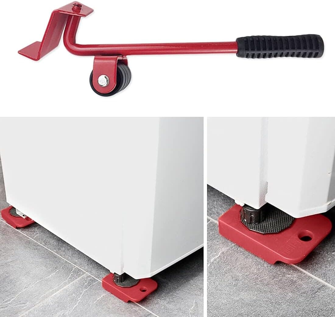 Kit Sposta Mobili con Ruote Sollevatore fino a 600kg Sposta e Solleva Mobili in Rotelle Danyx - Casoria, commercioVirtuoso.it