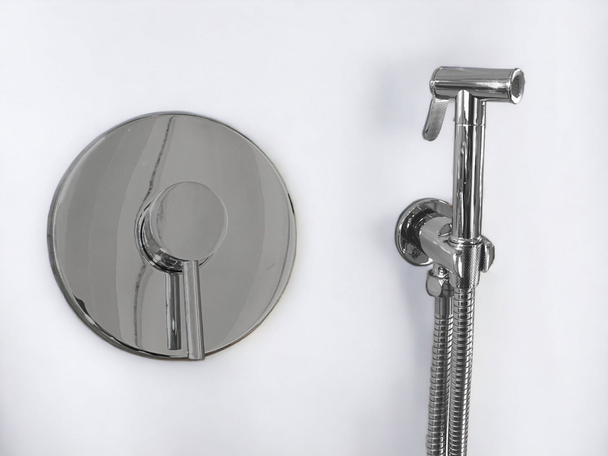 Kit per wc in ottone con miscelatore