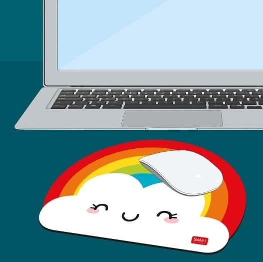 Legami, Tappetino per Mouse, Rainbow in Sottomano Cartospedia - Napoli, commercioVirtuoso.it
