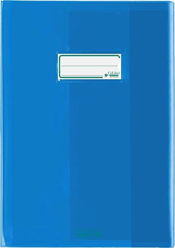 Coprimaxi eco-polietilene trasparente 180my f.to A4 blu ColibrI' by Favorit