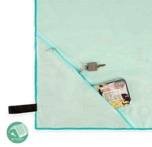 Legami - Telo Fitness con tasca per accessori con chiusura zip a tema Panda (FTOW0003) in Asciugamani sport Cartospedia - Napoli, commercioVirtuoso.it