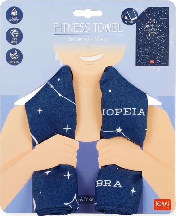 Legami, Telo per Fitness, tema Stars in Asciugamani sport Cartospedia - Napoli, commercioVirtuoso.it