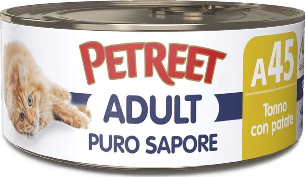 Petreet Cat Adult Puro Sapore Tonno con Patate 70gr - 2