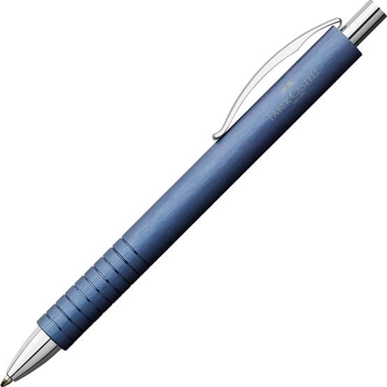 Penna sfera Essentio punta B fusto blu Faber-Castell