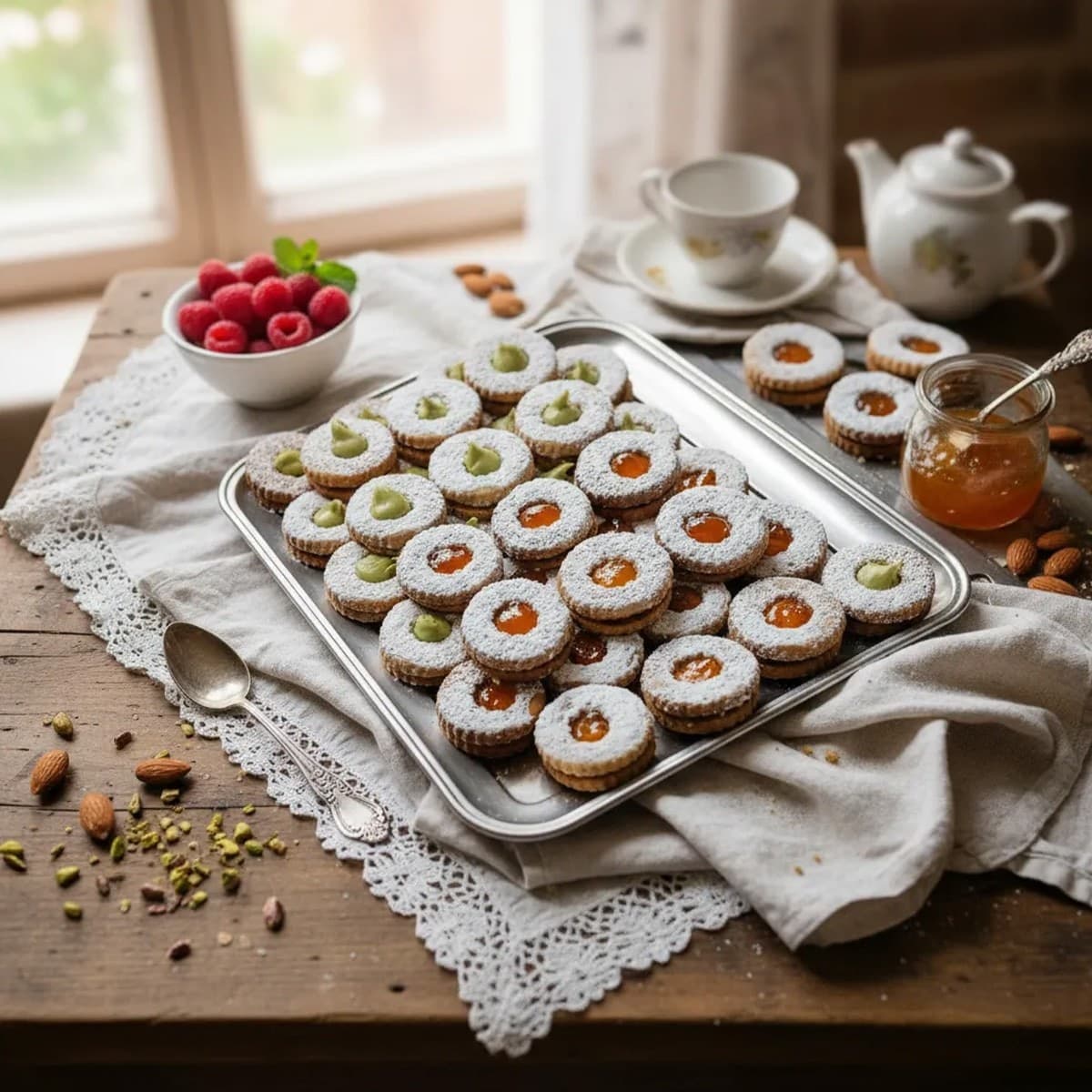 Box biscotti Occhio di Bue misti dolci siciliani
