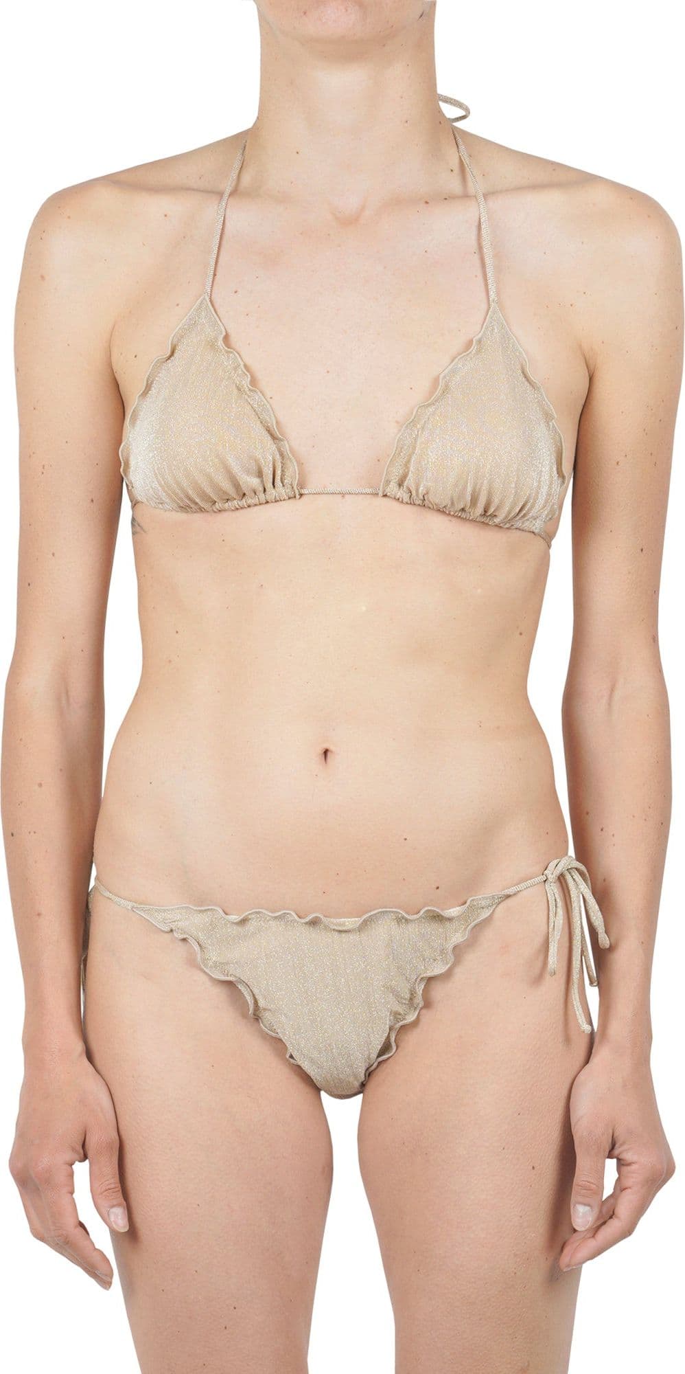 MC2 SAINT BARTH MC2 Saint Barth - Bikini - 450896 - Oro da donna in Costumi interi Drestige - Casamassima, commercioVirtuoso.it
