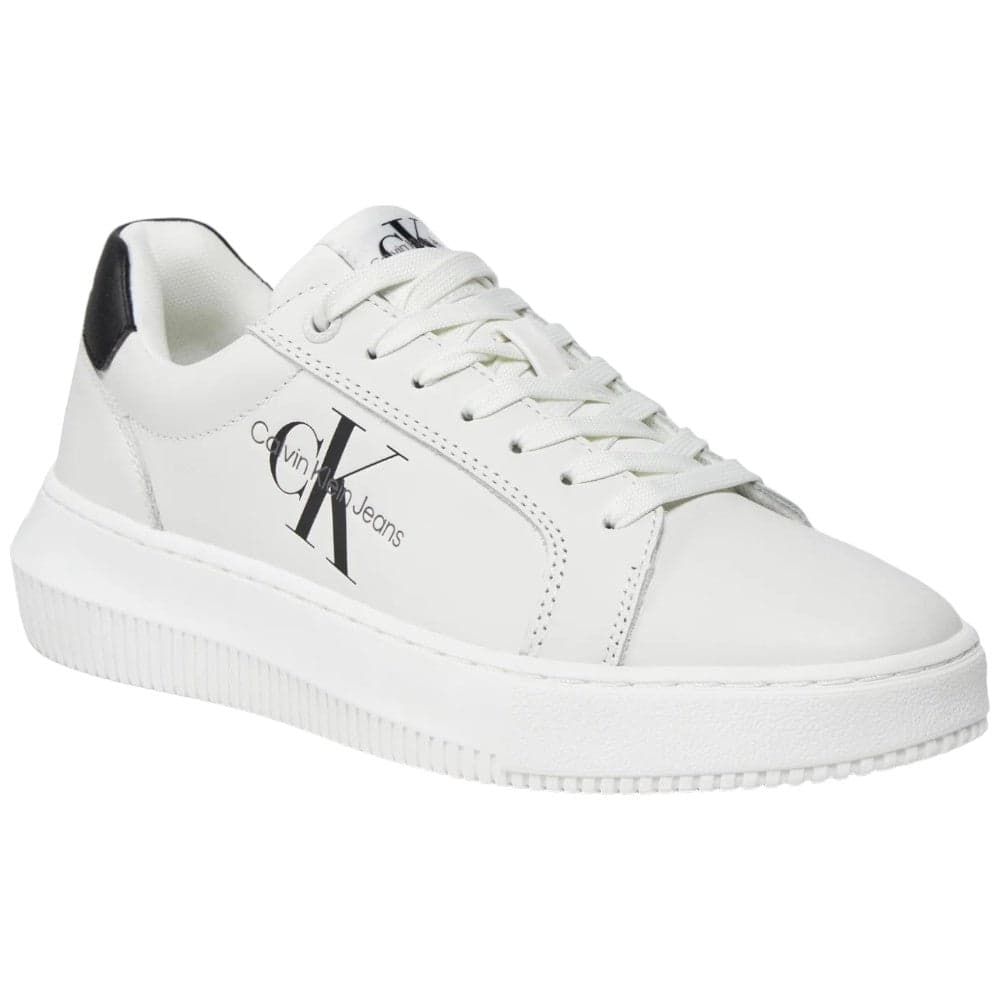 Calvin Klein Jeans sneakers bianche Chunky Cupsole Mono YW0YW00823 Sneakers Calvin Klein Jeans
