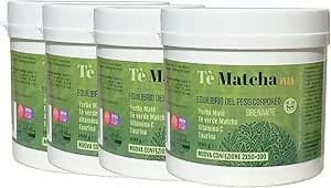 Tè Verde in Polvere con Taurina e Vitamina C - Tè Matcha – Antiossidante Naturale, Energizzante e Supporto Metabolico | 100% Puro 400gr - AlohaLabs