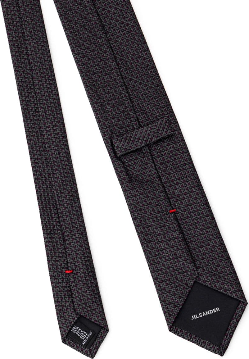 JIL SANDER Cravatta 7 cm in Seta Jacquard Jil Sander da uomo in Cravatte Drestige - Casamassima, commercioVirtuoso.it