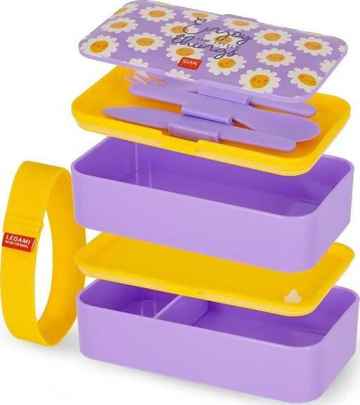 LEGAMI CONTENITORE PORTA PRANZO 1200 ML – DAISY in Storia Cartoleria Deja Vu - Crotone, commercioVirtuoso.it