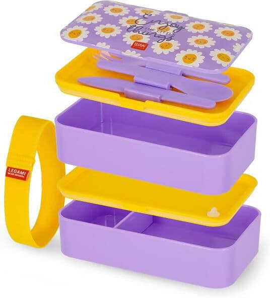 LEGAMI CONTENITORE PORTA PRANZO 1200 ML – DAISY in Storia Cartoleria Deja Vu - Crotone, commercioVirtuoso.it