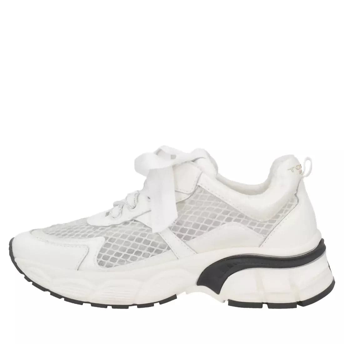 ToscaBlu Donna Sneakers Mirabel in rete con maxi fiocco colore bianco in Sneaker casual Cantali Calzature - Randazzo, commercioVirtuoso.it