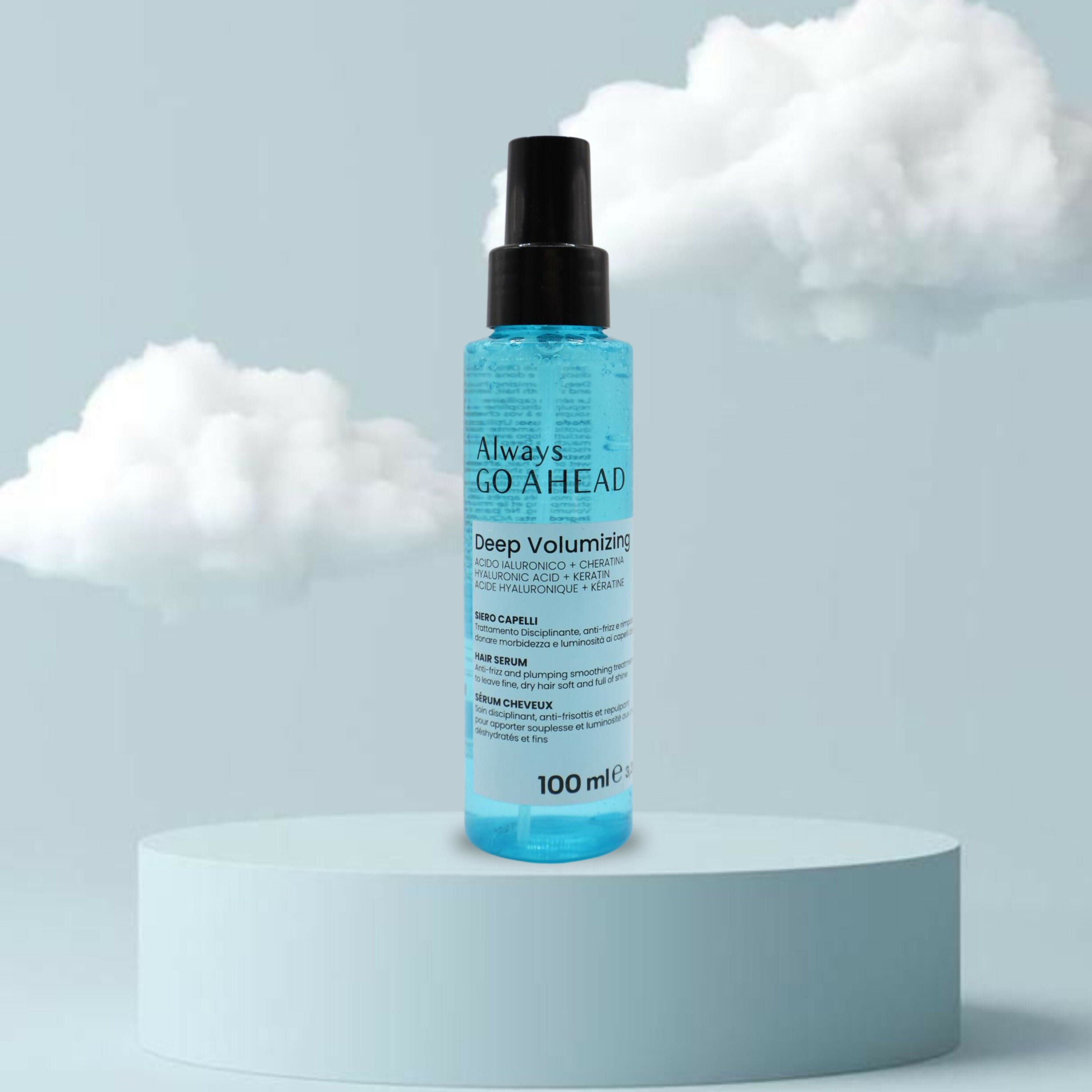 Siero Capelli Volumizzante e Disciplinante Acido Ialuronico e Cheratina - Always GO AHEAD - 100ml in Lacche e spray per capelli BasketGuru Italia - Palermo, commercioVirtuoso.it
