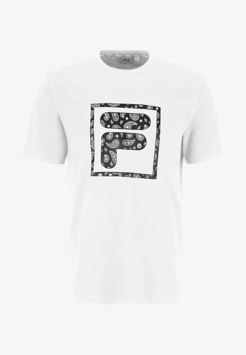T-shirt bianca con stampa centrale longyan in T-shirt Kanal 32 - Santa Maria di Licodia, commercioVirtuoso.it