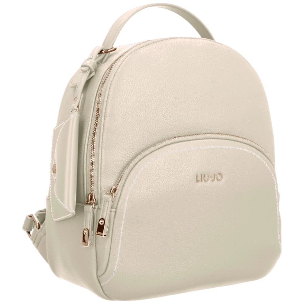Liu Jo zaino crema con pochette linea Manhattan AA5157E0058 Zaini Liu Jo