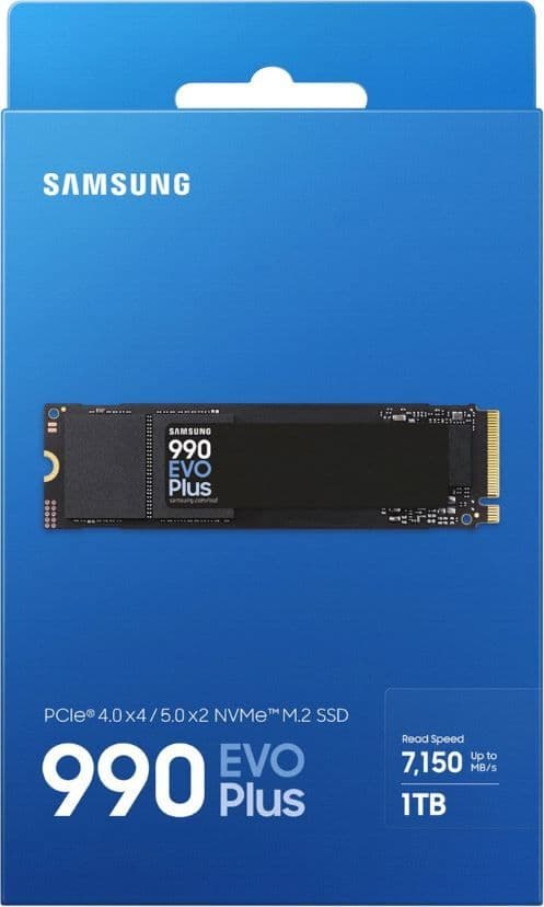 Samsung Ssd 990 Evo Plus Nvme M.2 1Tb MZ-V9S1T0BW