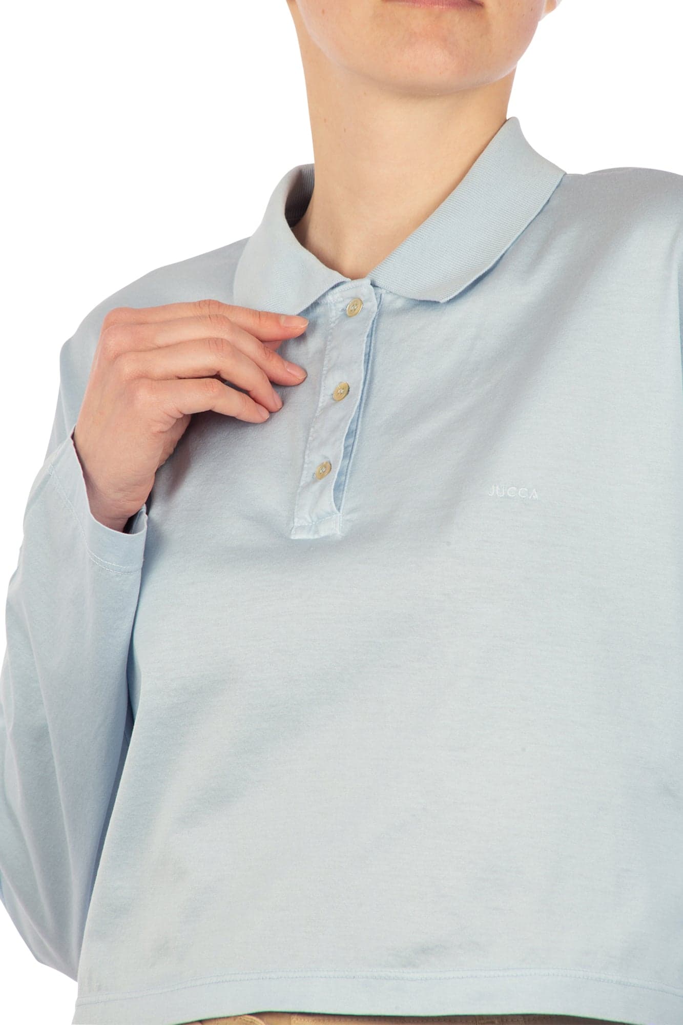 JUCCA Jucca - T-shirt - 410763 - Azzurro da donna in T-shirt Drestige - Casamassima, commercioVirtuoso.it