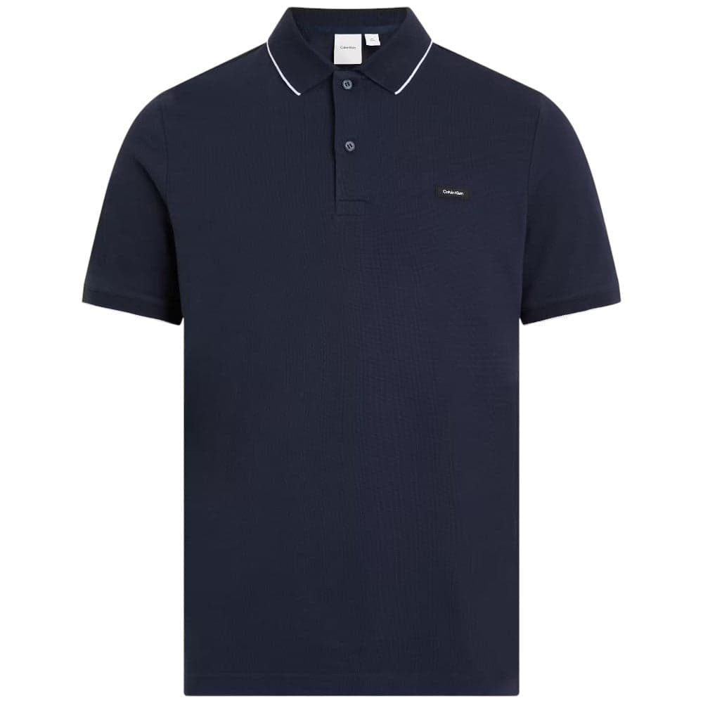 Calvin Klien maglietta polo blu K10K112751CEF