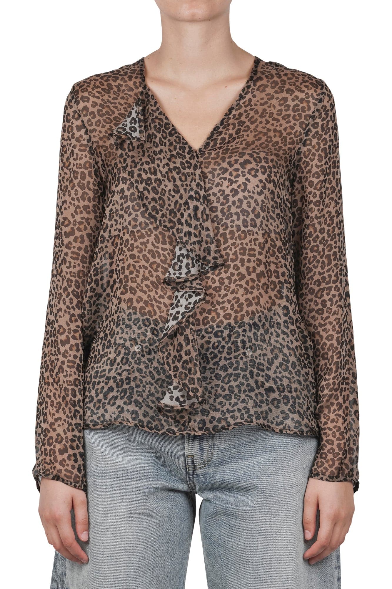 ALESSIA SANTI Alessia Santi - Blusa - 460326 - Beige/Nero da donna in Bluse e camicie Drestige - Casamassima, commercioVirtuoso.it